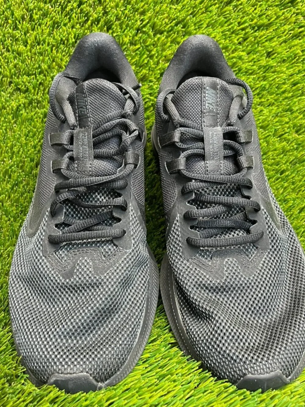 Nike Downshifter 9 Womens Size 9.5 Black Athletic Running Walking Shoes Sneakers
